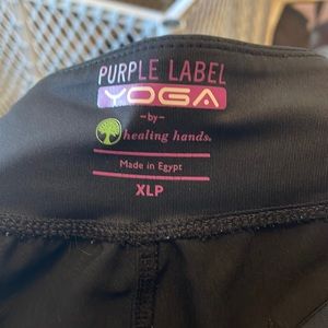 Healing Hands Purple Label Yoga scrub pants